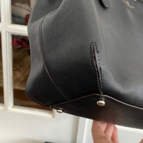 Kate Spade Ariel Black Saffiano Leather Tote - Picture 9 of 14